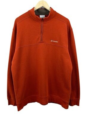 Columbia Men's Quarter-Zip Fleece Pullover Size Large